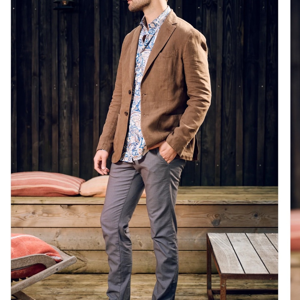 Men's Lightweight Brown Jacket
